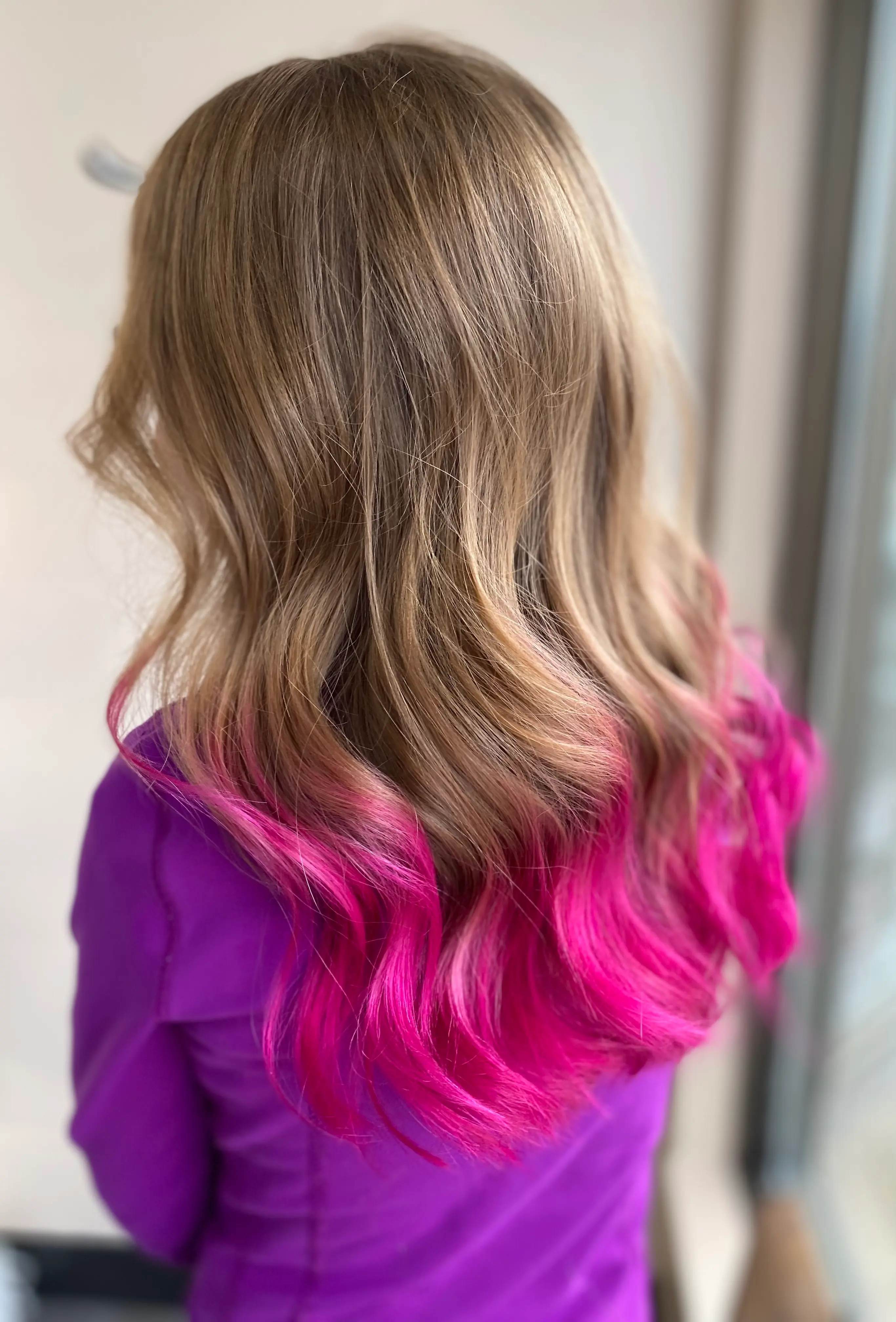 Luxury private hair studio interior in Edmonton Alberta